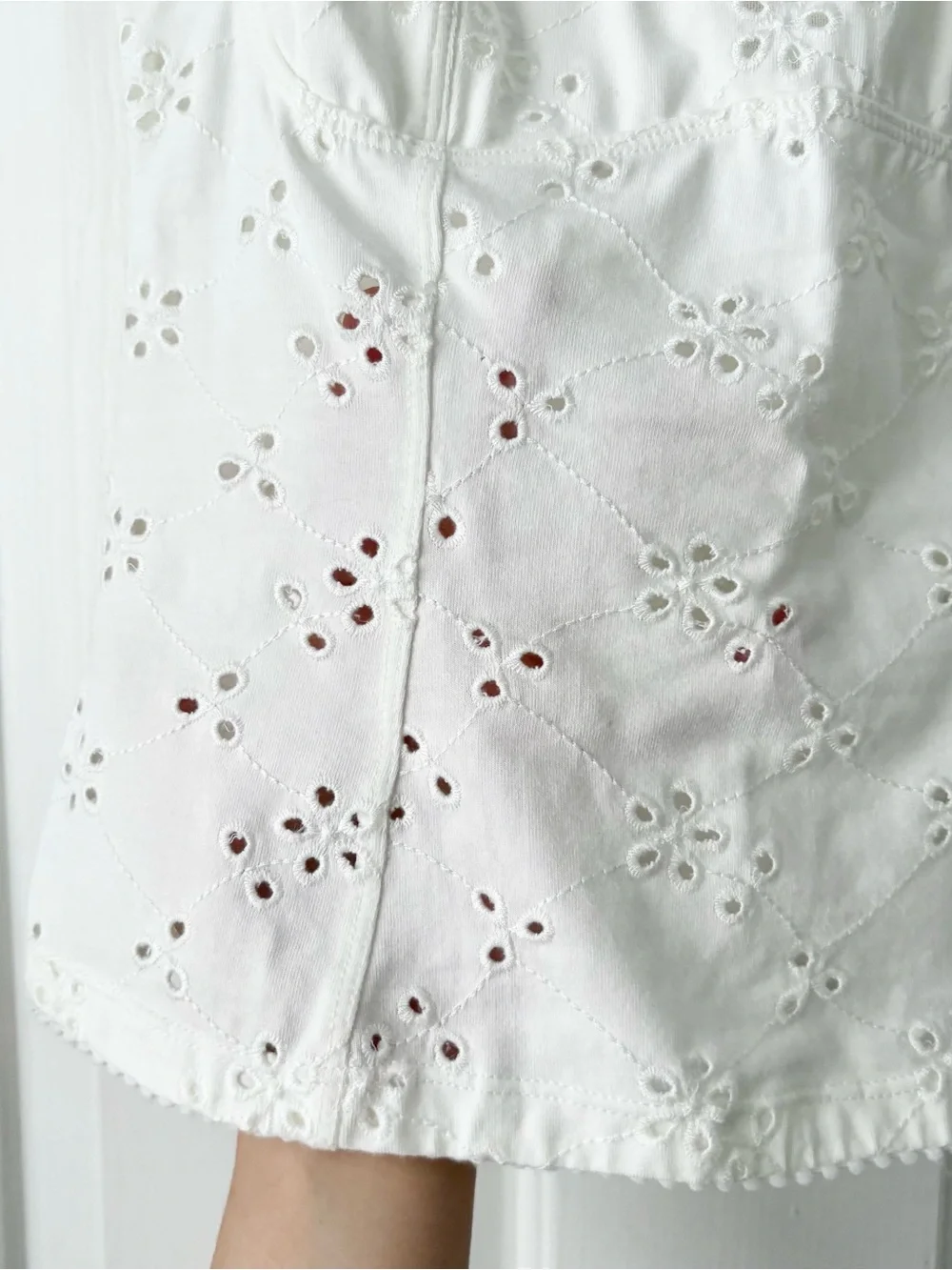 Free People Full Bloom Eyelet Cami